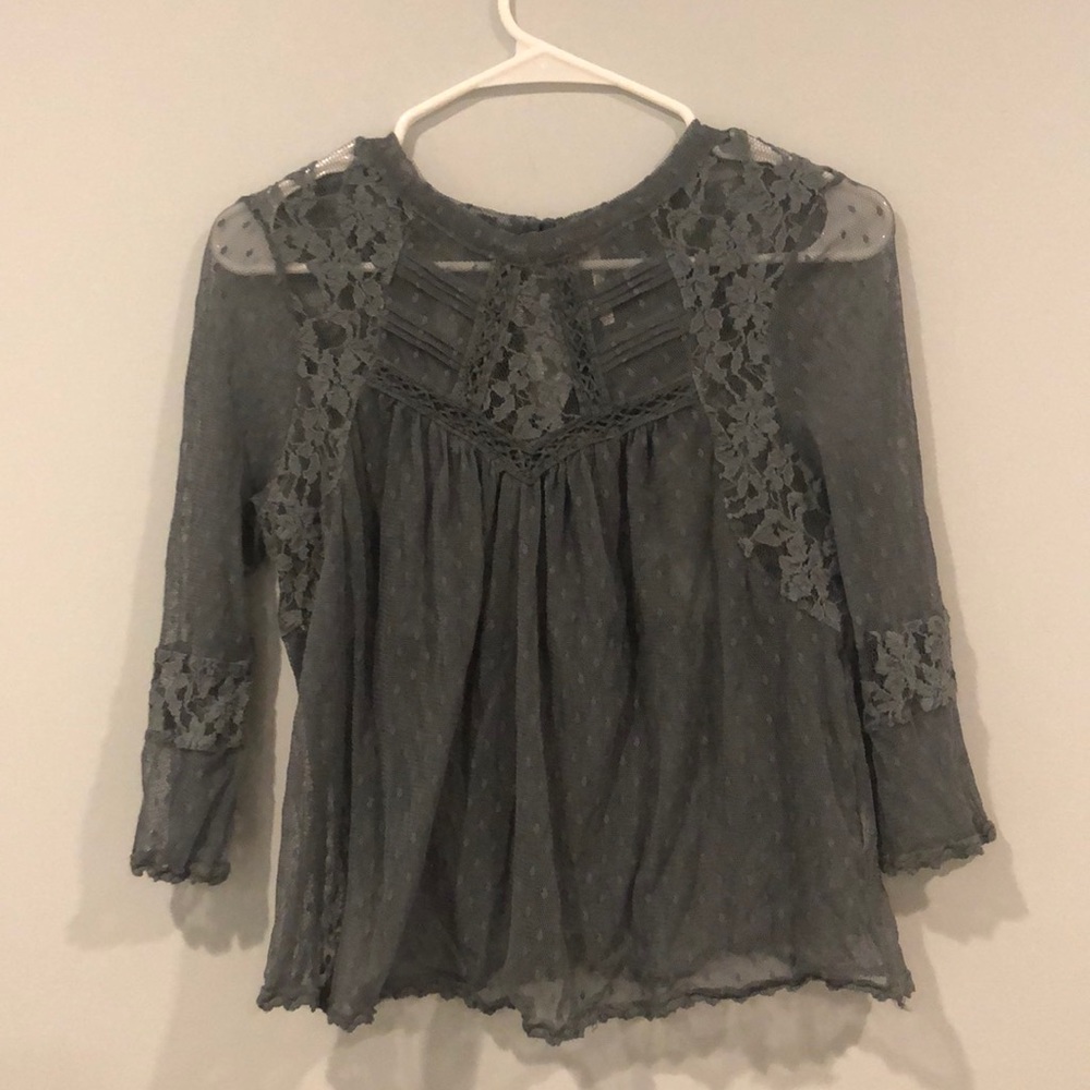 Free people lace shirt